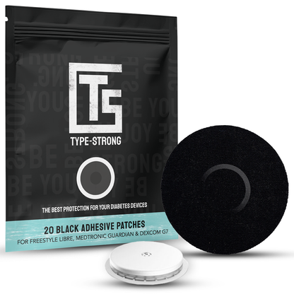 Freestyle Libre Adhesive Patches - Black