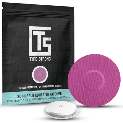 Freestyle Libre Adhesive Patches - Purple